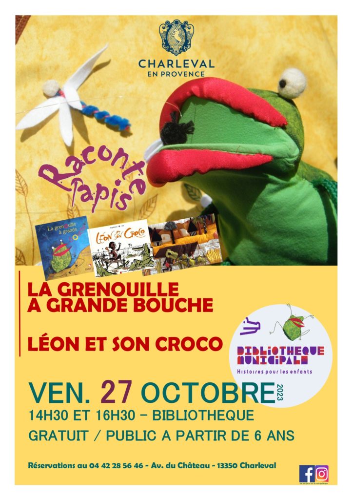 Soupe aux petits cailloux. Cie l'air de dire avec Claire Pantel Soupe aux petits cailloux. Spectacle bibliothèque de Charleval le 13 mai 2023